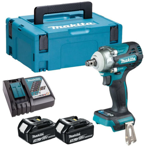 Makita Akku-Schlagschrauber DTW300RFJ – Bürstenlos, 18 V, 3,0 Ah LXT, Li-Ion, Für Anspruchsvolle Einsätze