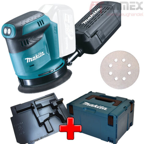 Exzenterschleifer 18V LXT Ø125 mm (1x1,5 Ah) in MAKPAC - MAKITA DBO180Y1J
