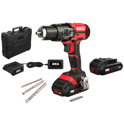 Perceuse à percussion 20V (2X2.0 Ah) + valise - SKIL CD1E3018HF (1/3)