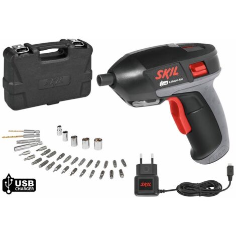 Tournevis 3.6V (20 embouts) en valise - SKIL F0152636AD