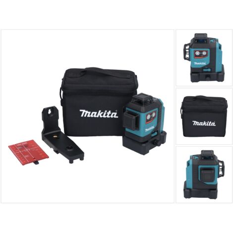 Makita – Linienlaser 4V4h 360 – grün – 4 Laserlinien – Reichweite 30m – für präzise Nivellierung in beengten Räumen (1/5)