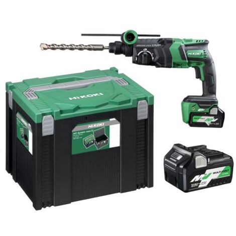 Akku-Bohr- und Meißelhammer 36V SDS+ 3,2J (2x2.5Ah) im Hitcase - HIKOKI DH36DPEWRZ (1/2)