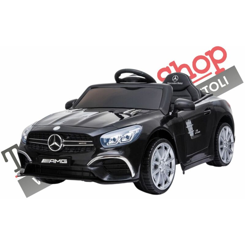 Macchina Elettrica Per Bambini 2 Posti Mercedes-AMG SL 63 con Telecomando  Sedile in Pelle 12V