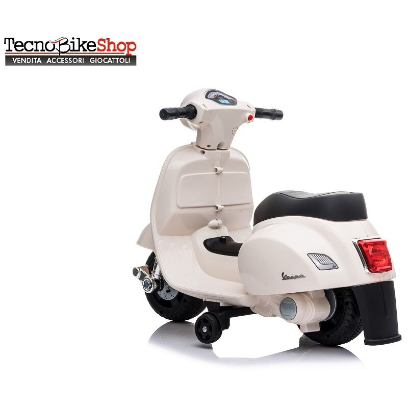 Moto Scooter Elettrico per Bambini Piaggio Mini Vespa Small PX 6V - Mp3 -  USB - Suoni - Luci Led (Rosa) : : Giochi e giocattoli