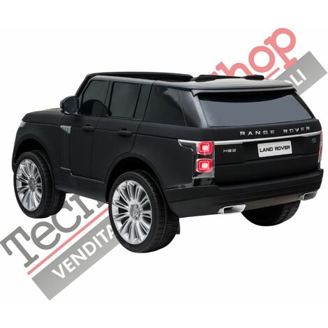 Auto Elettrica Bambini 12V Range Rover Bianco Telecomando