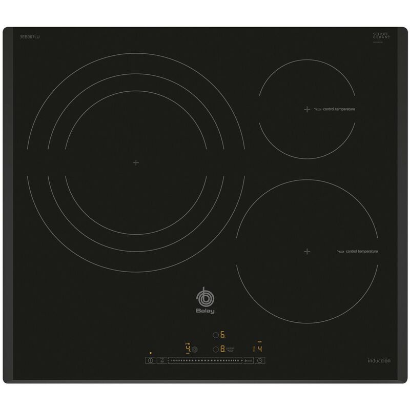 Placa de inducción Balay 3EB967LU con Control Temperatura del aceite