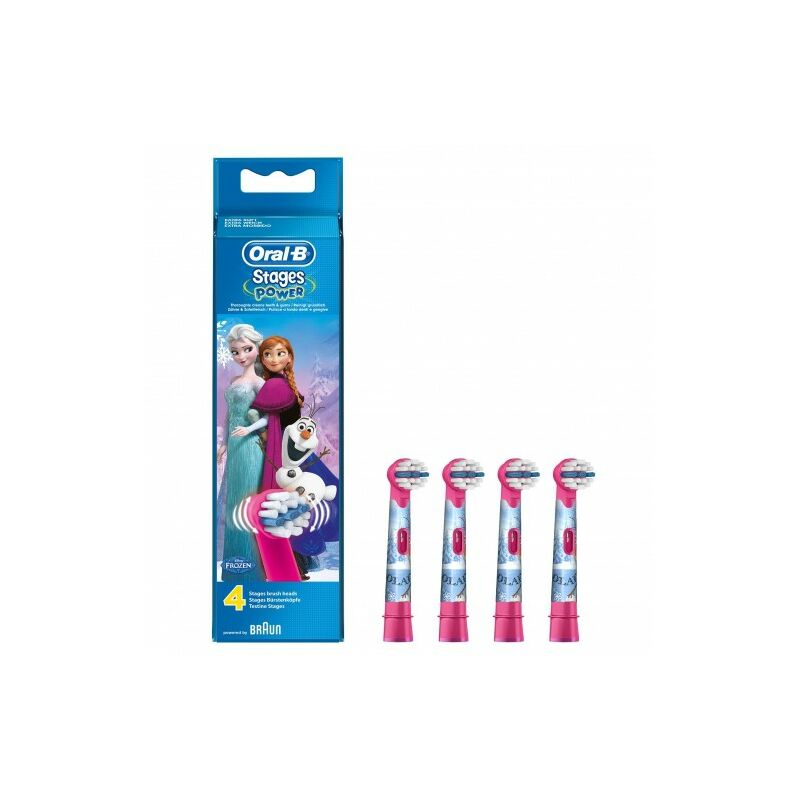 Recambio Cepillo Braun Oral-B Frozen X4 Uds Dientes Eléctrico