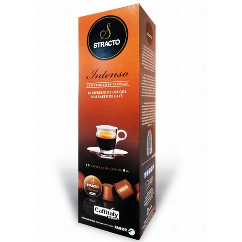 CAFE STRACTO INTENSO 1 ESTUCHE DE 10 CAPSULAS