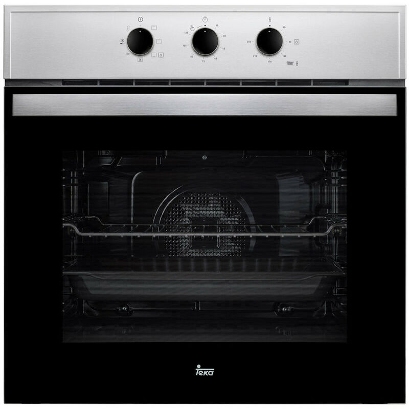 Horno Multifunción TEKA 605 INOX 6 Funciones 70L Hydroclean Limpieza Vapor