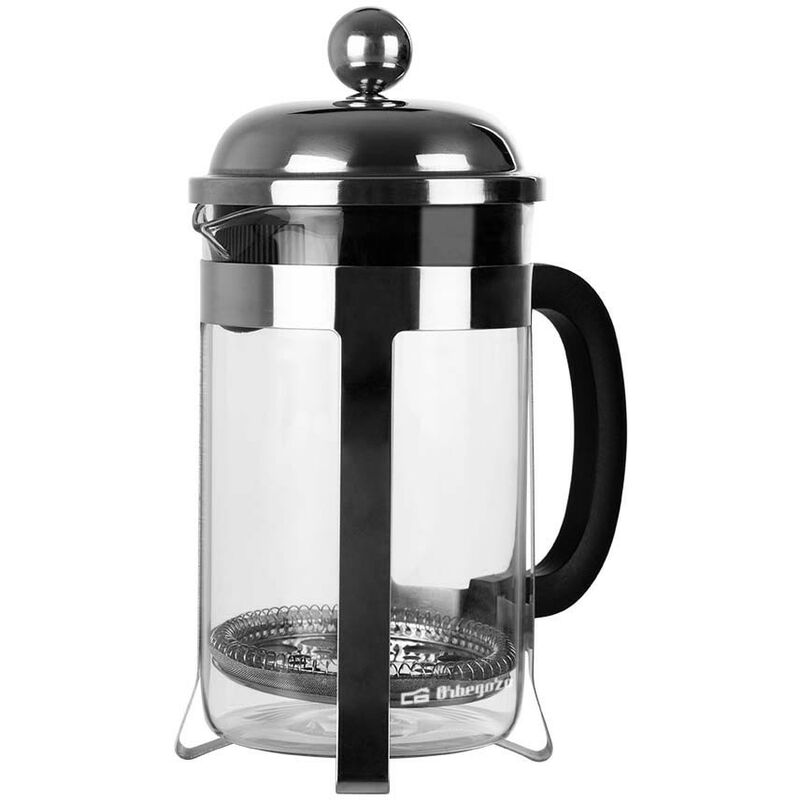 CAFETERA ORBEGOZO KFP 800 800ML DE ÉMBOLO FRANCESA EN VIDRIO DE BOROSILICATO GRAN RESISTENCA TÉRMICA