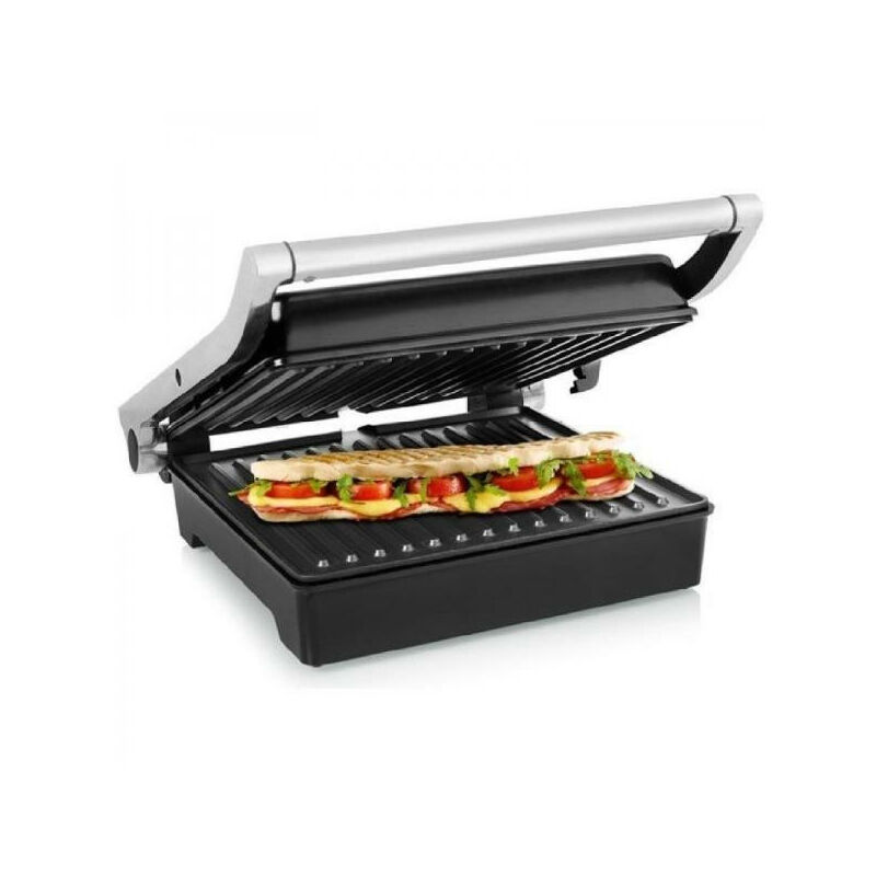 GRILL PRINCESS 29X26CM 2000W TAPA FLOTANTE INOX