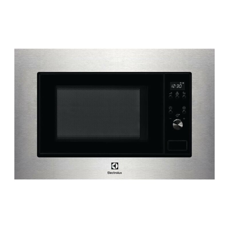 Microondas integrable en Acero INOX antihuella ELECTROLUX EMS2203MMX 20L 700W marco incluido