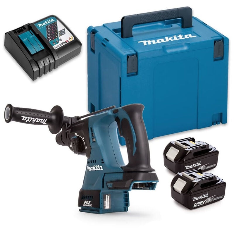 SDS-Plus Meißelbohrer 18V LXT (2x5,0 Ah) in MAKPAC - MAKITA DHR242RTJ