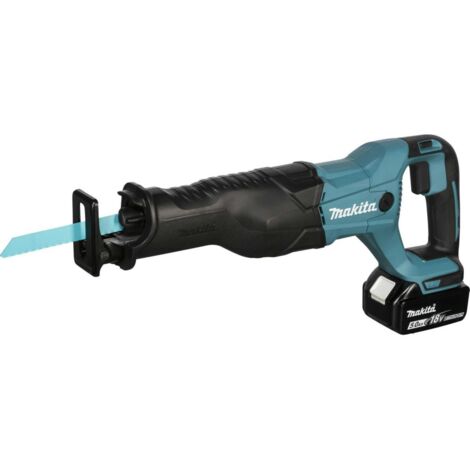 Makita Akku-Reciprosäge DJR186RT, 18V 1x 5,0 Ah und Ladegerät im Koffer