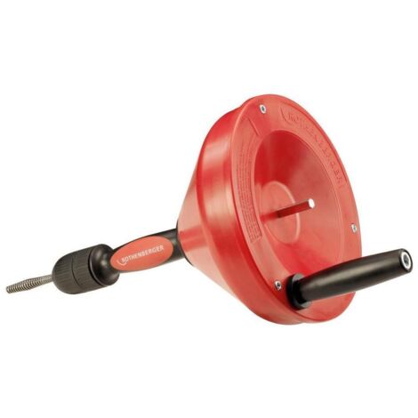 Abflussreiniger mit Schlauch ROSPI 8 H+E - ROTHENBERGER 72095