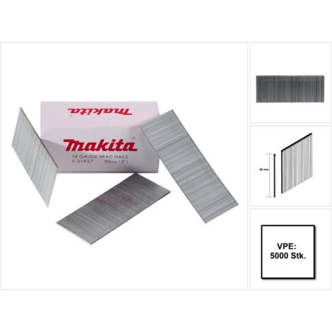 Makita 18 Ga Stauchkopfnagel Box Draht Ø 1,2 Mm, 50 Mm