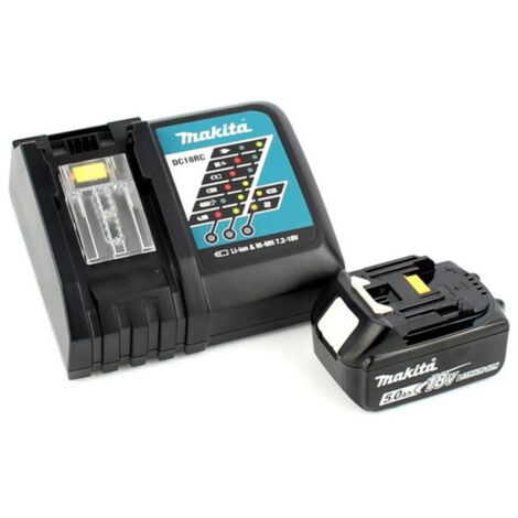 Power Pack 18V LXT (1x5,0 Ah) mit einfachem Schnellladegerät - MAKITA 191B51-7