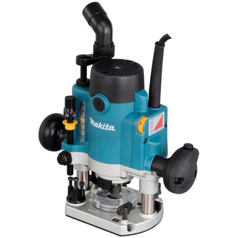 Oberfräse 1100W Ø 6/ 6,35 / 8 mm im Koffer MAKPAC - MAKITA RP1111CJ