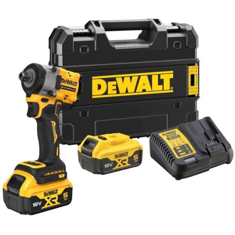 DeWALT Werkzeuge - Akku-Schlagschrauber 18 V, 406 Nm, 2 x 5,0 Ah XR DCF922P2T