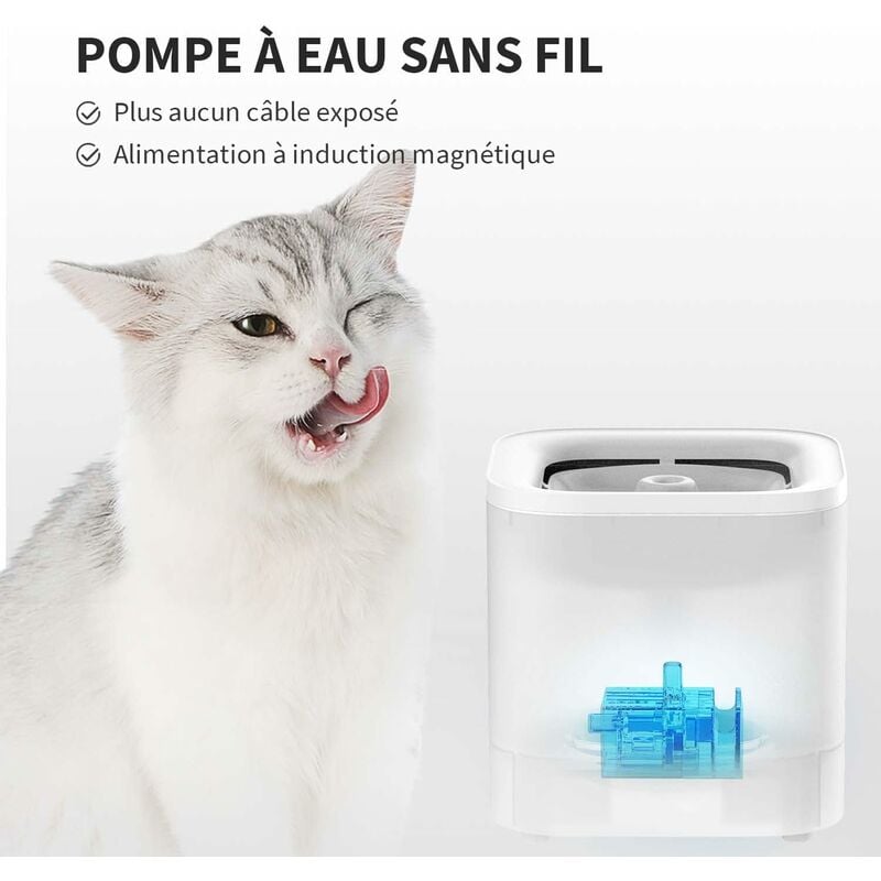 SOLDES 2024 : Pompe de rechange Fontaine à eau Cat Mate 2 L pour