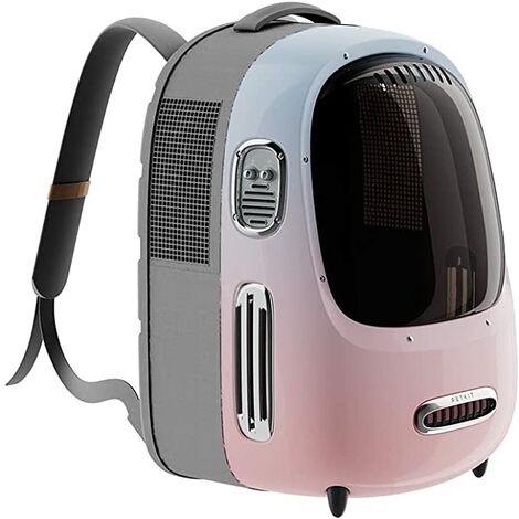 Petkit – Sac à dos pour chat et petits chiens – Ventilation intégrée – Conception ergonomique – 33x20x45cm – Charge max 7,7kg – Léger et imperméable