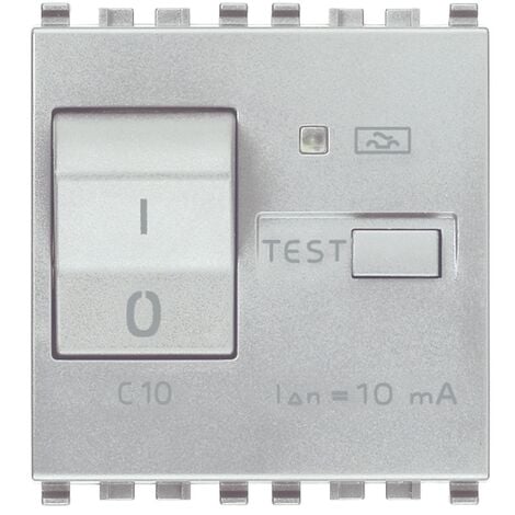 IDEA-INTERRUTTORE MTDIFF 1P+N C10 10MA 2M BIANCO - VIMAR 16511.10