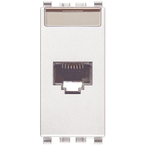 Prise réseau RJ45 CAT6 Titanium - Artezo