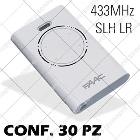 Télécommande 4 canaux FAAC XT4 868 Mhz SLH LR Noire 7870101 pour