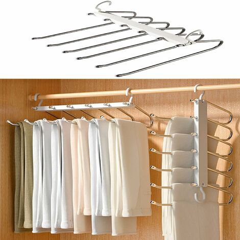 Stainless Steel Cloth Hanger Space Saving Non Slip Stainless Steel Metal  Hanger for ShirtsTrousersJeansSareeCoat Pack of 12