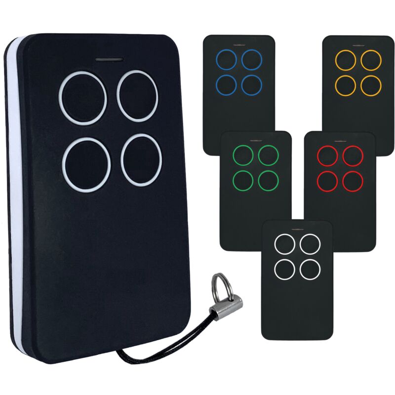 Telecomando Per Cancello Garage 433,92 MHz - Compatibile Con Mhouse/MyHouse TX4 TX3 GTX4, Con Portachiavi