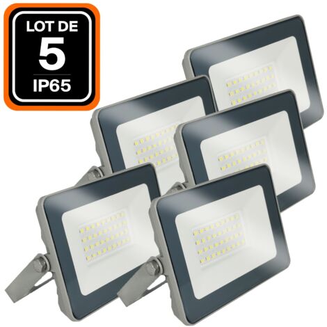 von 5 LED-Strahlern 20W ProLine Neutralweiß 4000K Hohe Helligkeit.