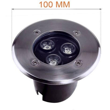 3W LED-Einbauleuchte Boden Outdoor IP65 Warmweiß 3000K