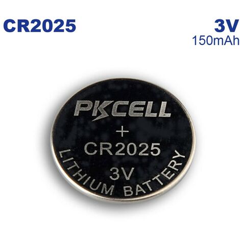 5x CR2025 Knopfzellen 3V – Lithium-Batterien Für Uhren, Fernbedienungen, Taschenrechner