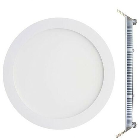 3W LED-Einbaustrahler, rund, extra flach, Warmweiß 3000K