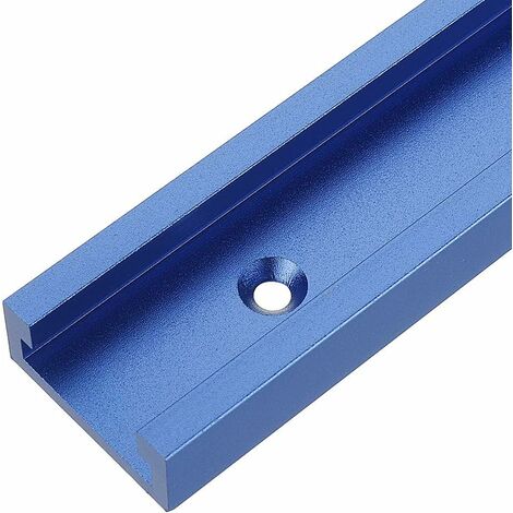 Laecabv Lot 30 Rails à Onglet En T 600 Mm Aluminium – Pour Scie à Table, Routeur, Travail Du Bois, Fixation Solide