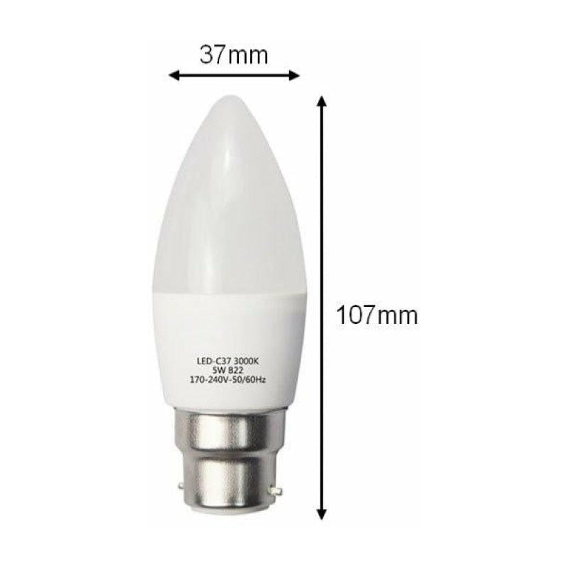 Ampoule LED E14 6W 480lm blanc froid pas cher - Optonica