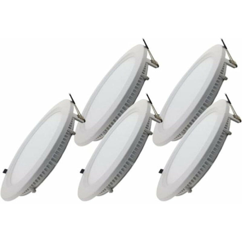 Spot LED Rond Extra Plat 12W Ø170mm Dimmable Température Variable - SILUMEN