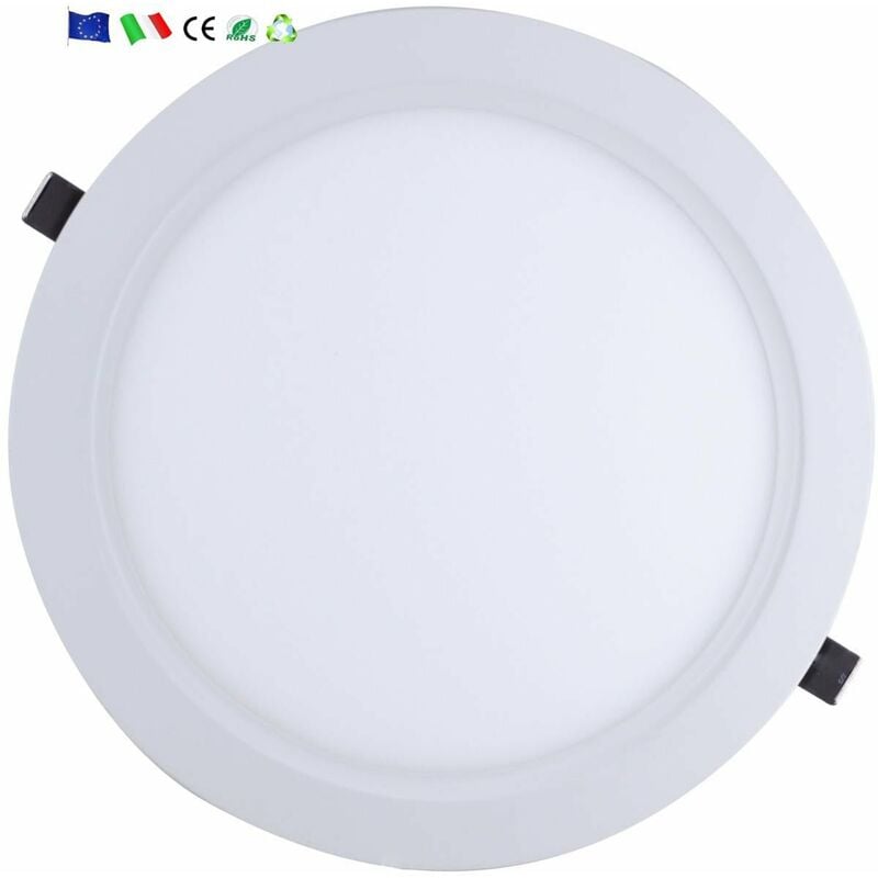 Spot LED Rond Extra Plat 12W Ø170mm Dimmable Température Variable - SILUMEN
