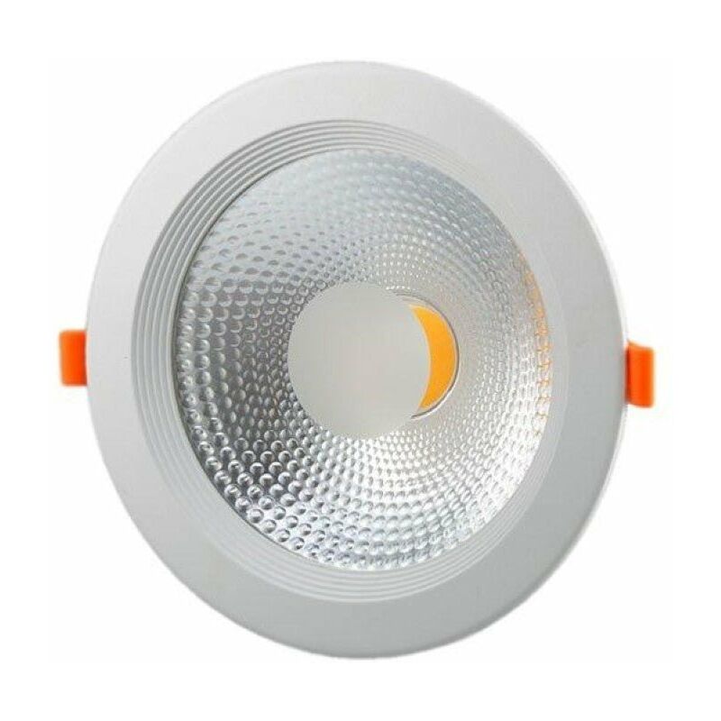 B.K.Licht lot de 5 spots LED encastrables orientables, platines LED 5W,  ultraplats 40mm, 350Lm par spot, blanc chaud 3000K, IP23, éclairage plafond  design salon salle à manger : : Luminaires et Éclairage