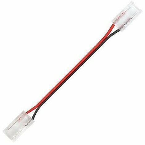 Connecteur à 2 têtes avec Fil pour Ruban LED COB 10mm - SILAMP (1/2)