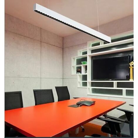 Réglette Suspendue LED 120cm 35W Blanc (Lot de 5)