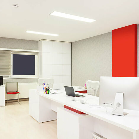 Cadre de Fixation pour Dalle LED 30x120 - Kit Saillie Mur ou Plafond