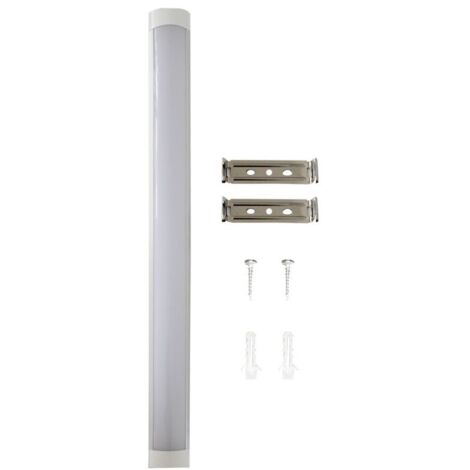 Réglette LED 90cm 36W (Pack de 10) - Blanc Froid 6000K - 8000K - SILAMP