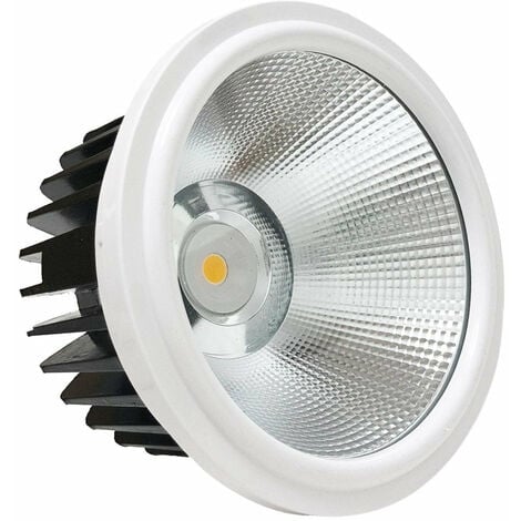 SIGMALED LIGTHING - SPOT LED AR111 GU10 14W (équivalent 120W halogène) -  1000 lumens - Lumière LED blanche naturelle 4000K - Ampoule AR111