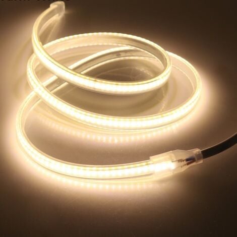 Ruban LED COB 220V IP65 432LED/m (vendu sur mesure au mètre) - Blanc Neutre 4000K - 5500K - SILAMP