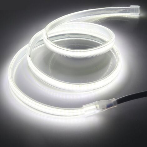 Ruban LED COB 220V IP65 432LED/m (vendu sur mesure au mètre) - Blanc Neutre 4000K - 5500K - SILAMP