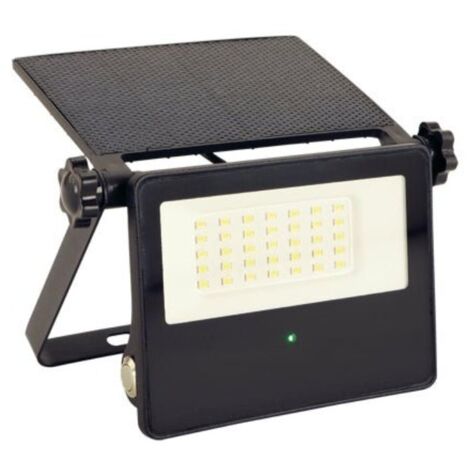 Projecteur Solaire LED 10W avec détecteur de mouvement - Blanc F