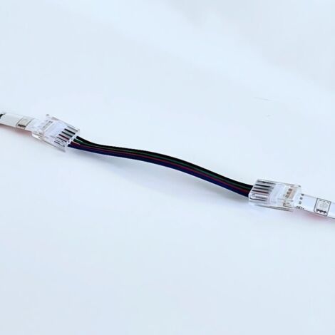 Connecteur Double pour Ruban LED RGB 10mm IP44 - SILAMP (1/2)