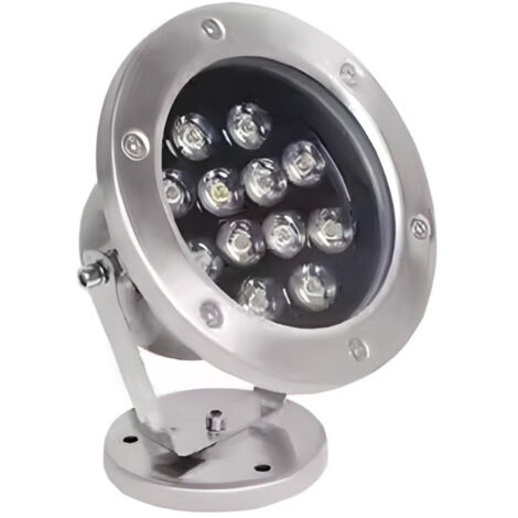 Spot Extérieur Orientable 24W IP68 DC24V - Blanc Neutre 4000K - 5500K - SILAMP