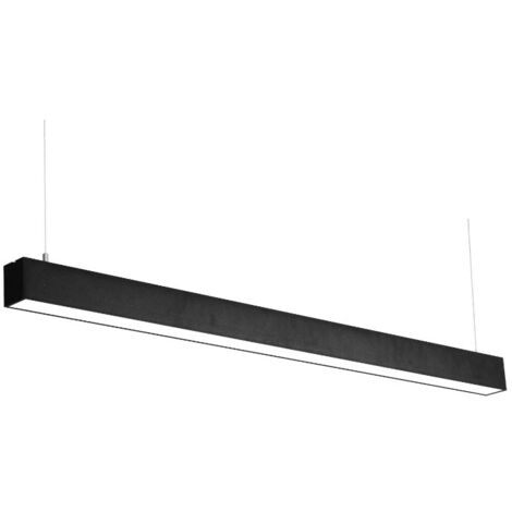 Pack De 10 Réglettes LED Suspendues 120 Cm - 35W, 3500 Lm, Blanc 4000-5500K - Installation Facile, éclairage Puissant Et économique - Garantie 2 Ans - 5